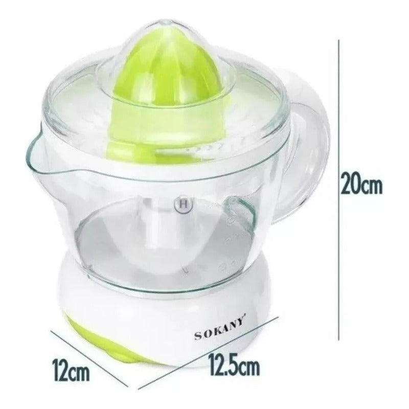 Exprimidor De Limon Y Naranja Electrico 2 En 1 Gris