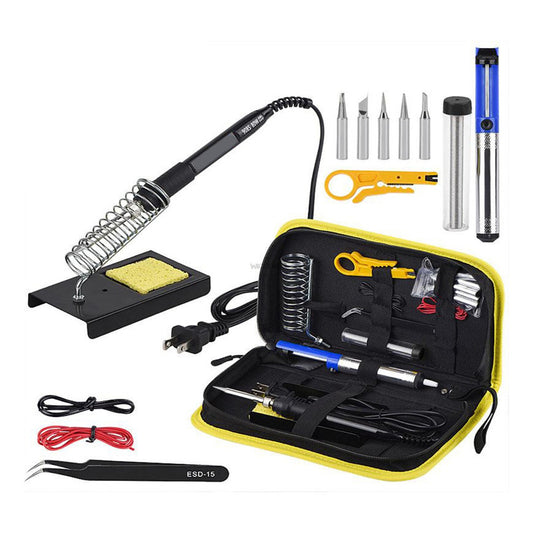 Kit Cautín Soldador 60w Punto Lápiz Temperatura Regulable