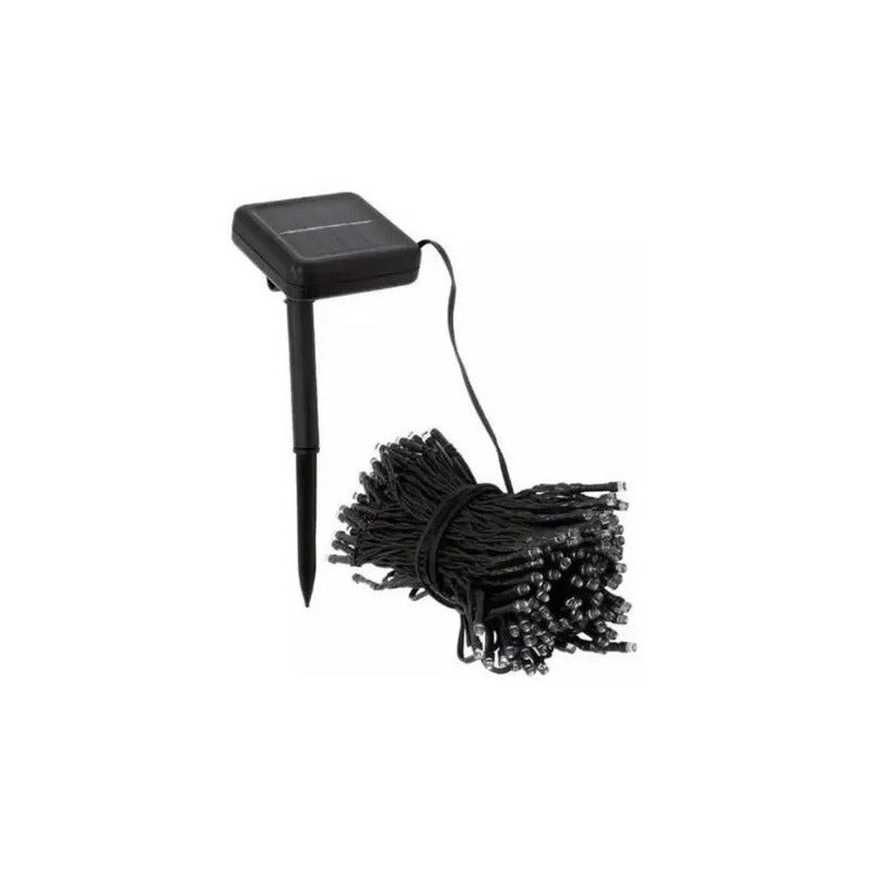 Luces Led Solar Qatar Shop Multicolor 100 Luces Guirnalda 10m Ip65