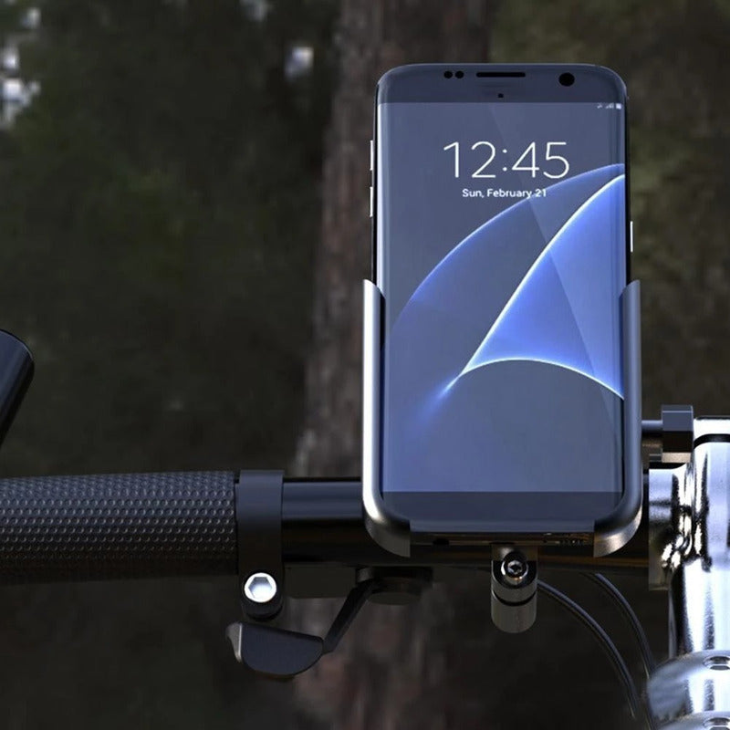 Soporte Base Para Moto Teléfono Metalica Resistente