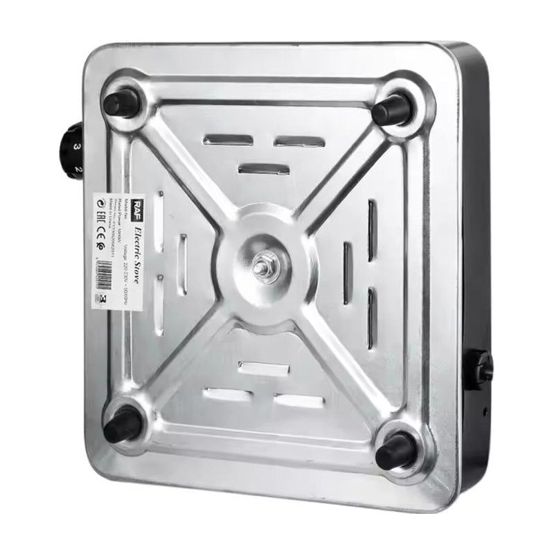 Cocina Eléctrica Con Temporizador Encimera Digital  Marrón