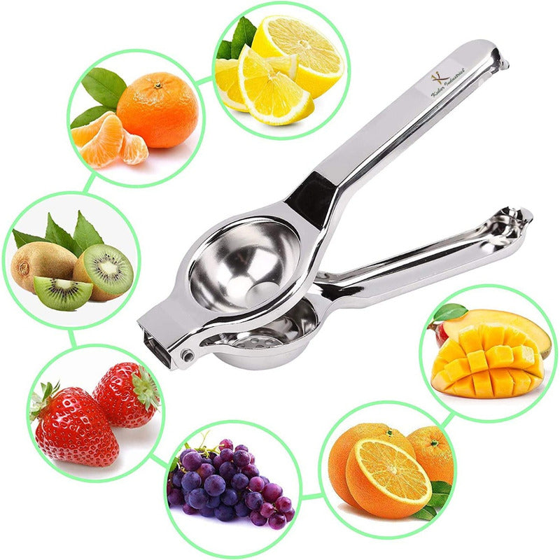 Exprimidor De Limón Manual De Acero Inoxidable Jugo Zumo