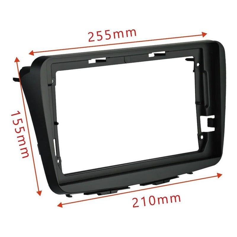 Bisel Adaptador Radio 9puLG + Cambus Suzuki Baleno 2010-2018
