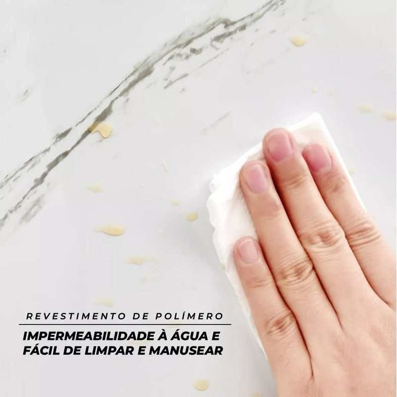 Pack X10 Laminas De Pared Marmoleada Autoadhesiva Lujo Mural