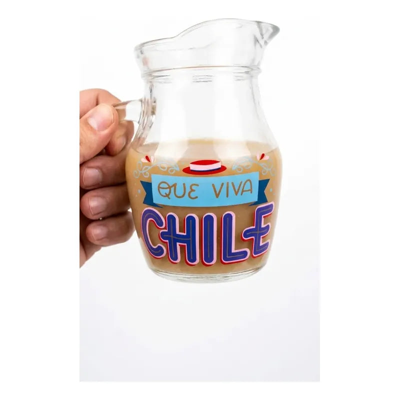 Set 6 Vasos Lorito Viva Chile 500ml Terremoto Fiesta Patrias Que Viva Chile