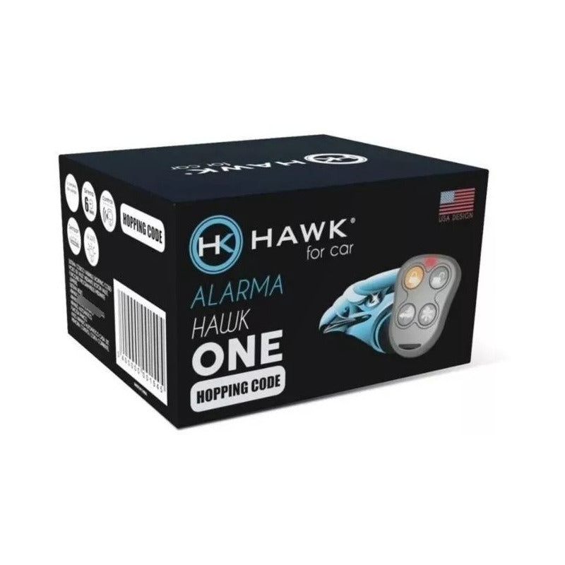 Alarma Auto Hawk Código Variable Alta Calidad