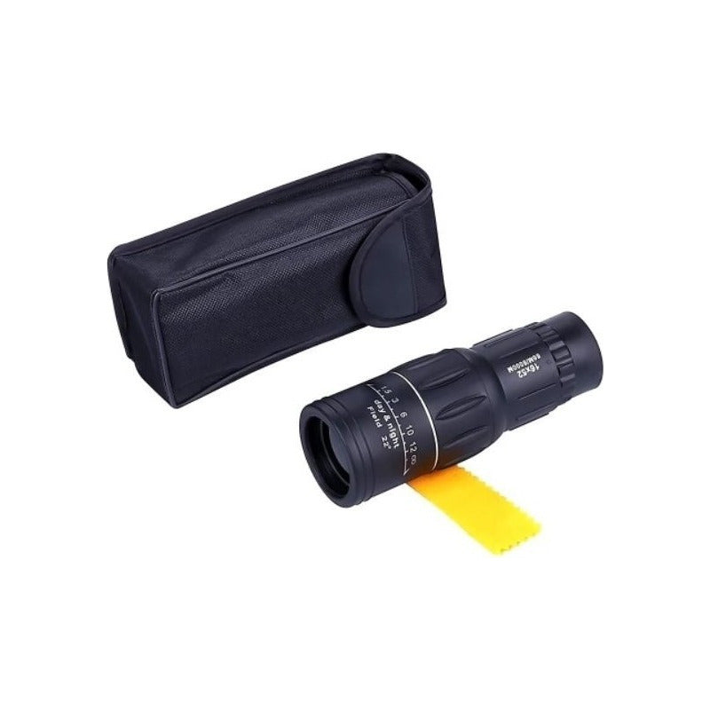Monocular Potente Doble Enfoque 16x52 8000m Para Exteriores Negro