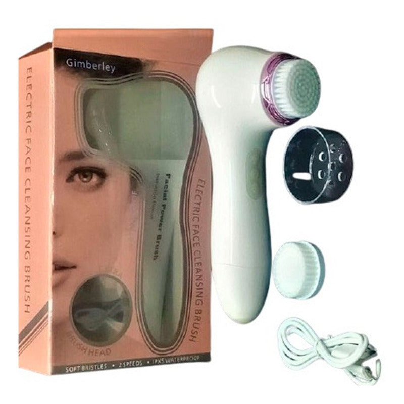 Limpiador Facial Exfoliante Recargable Inalambrico