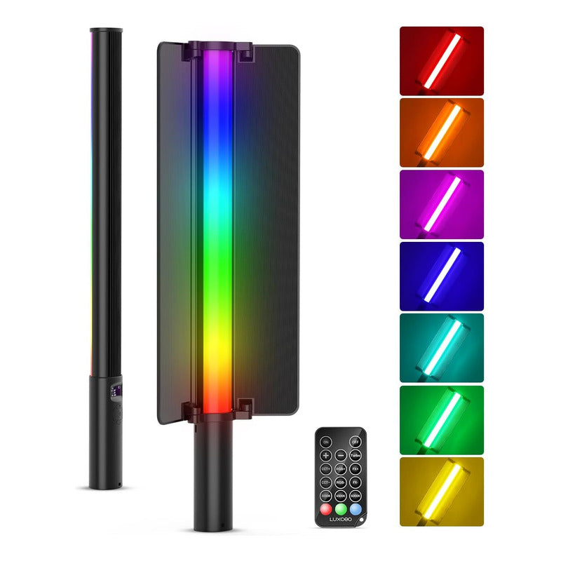 Lámpara De Fotografía Portátil Led Rgb Con Tripode Y Control