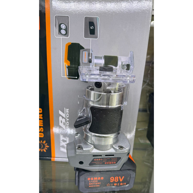 Fresadora Router 31000rpm E 1/4 1160w Inalambrica 2 Baterias