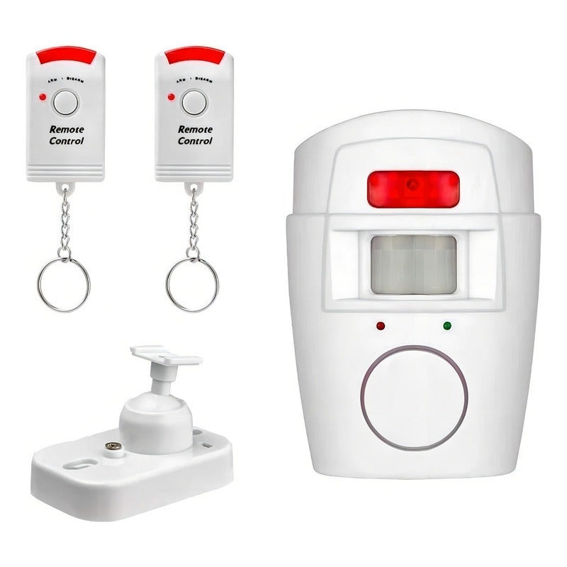 Alarma Sirena Con Sensor 2 Controles / Eshopviña