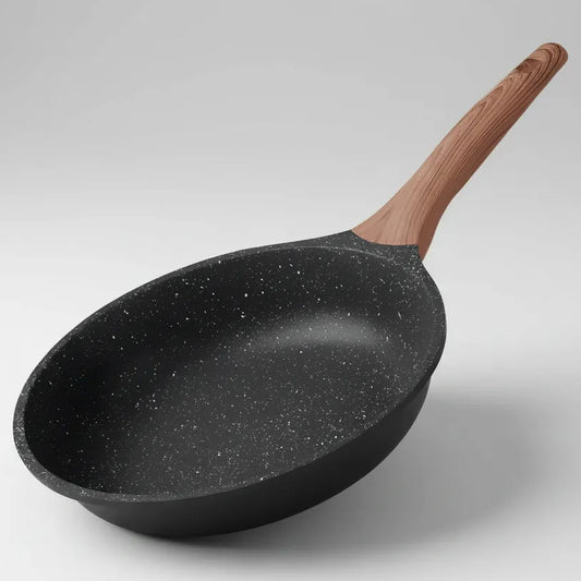 Sartén De Cocina Revestimiento Antiadherente Para Inducción Negro