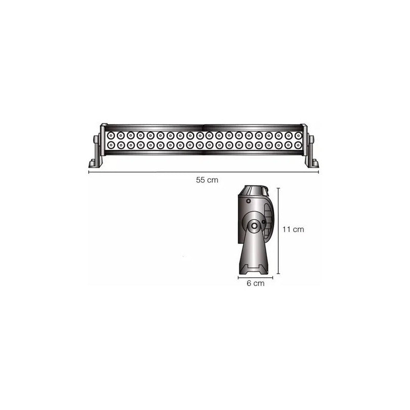 Barra Led 4x4 Neblineros Led Barra 120w Focos Led Resistente
