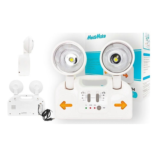 Lámpara De Emergencia Encendido Automatico Ajustable