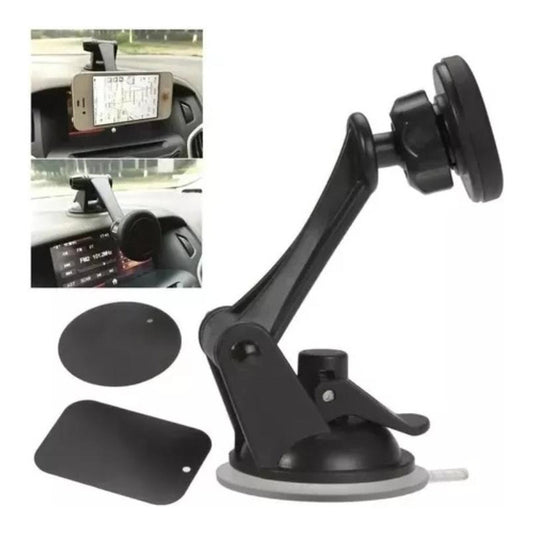 Soporte Para Telefono Base Porta Celular Auto Iman Incluido