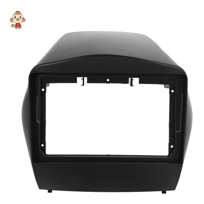 Bisel De Radio 9 Pulgadas Para Hyundai Tucson 2010-2015 Negro