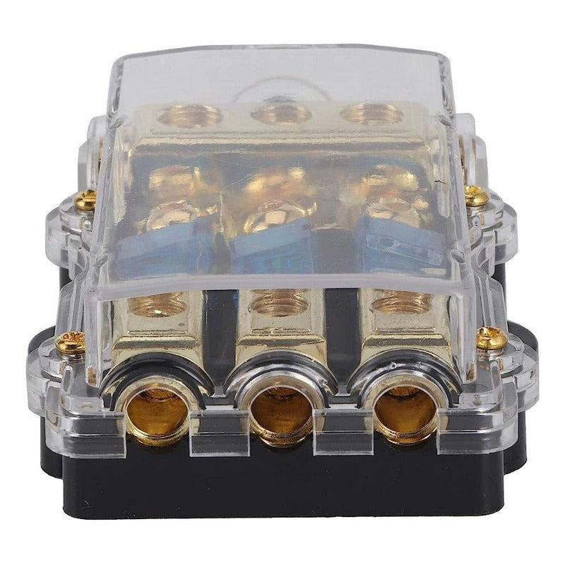 Bloque De Distribución Negativo Portafusibles 3 Vías