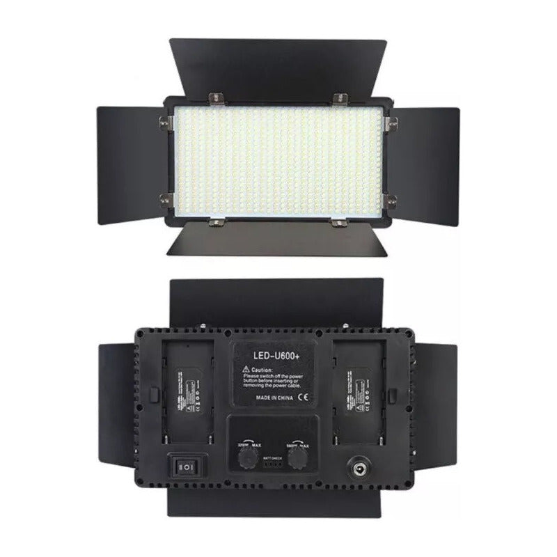 Kit Profesional Luz Relleno Con Trípode Reflector Pro 600led