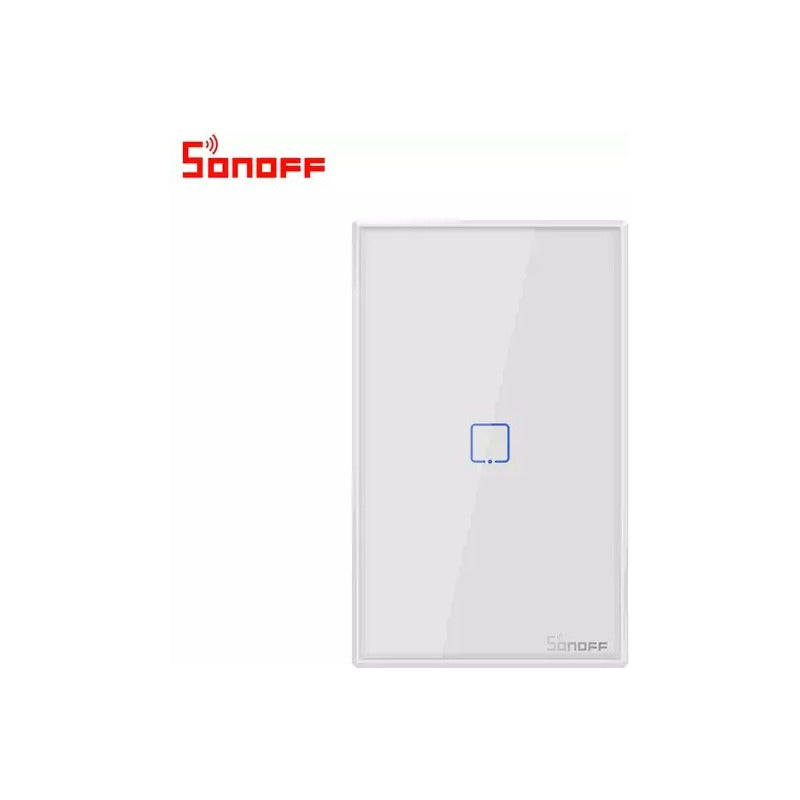 Interruptor Wifi De Pared Sonoff De 1 Canal Blanco