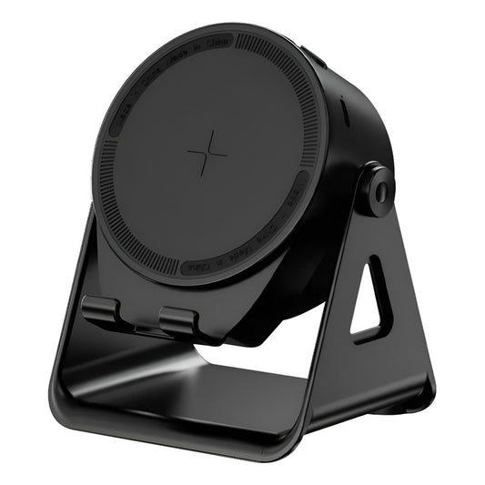 Altavoz Bluetooth Inducción Automática Altavoz Blanco Negro