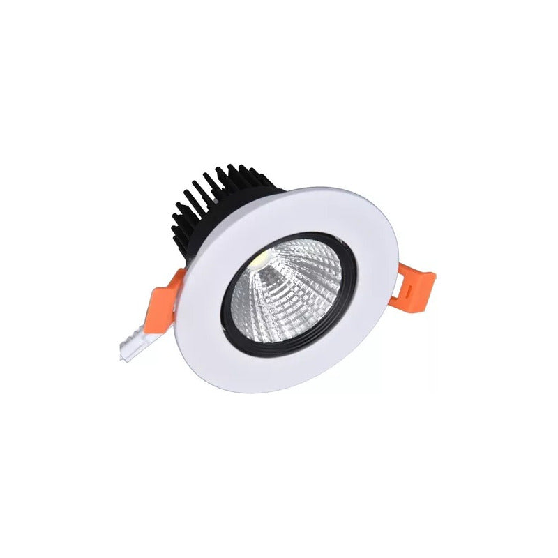Foco Led Empotrable 9.5 Cm 7w, 630 Lm, Regulable, Embutido