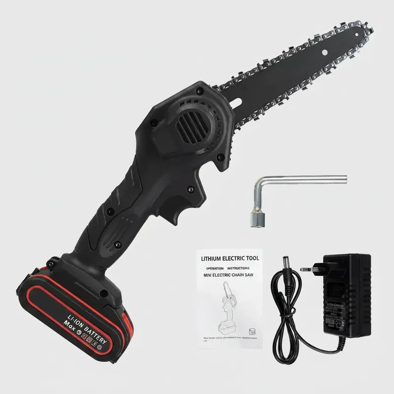 Sierra Portatil Inalámbrica Alta Potencia Mini Motosierra Una Bateria