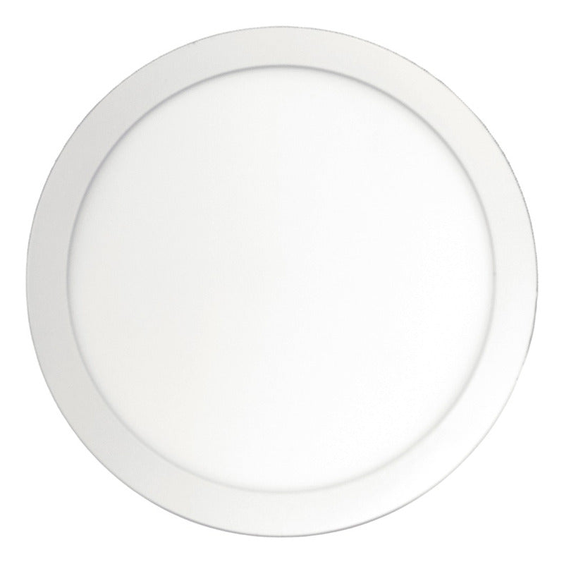 Pack X2 Panel Led Sobrepuesto 18w Foco Plafon Redondo Cuadra Redondo