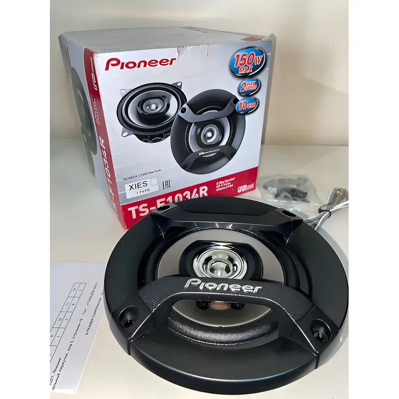 Parlantes De Auto Pioneer Ts-f1034r 150w 4x4 20w Rms Color Negro