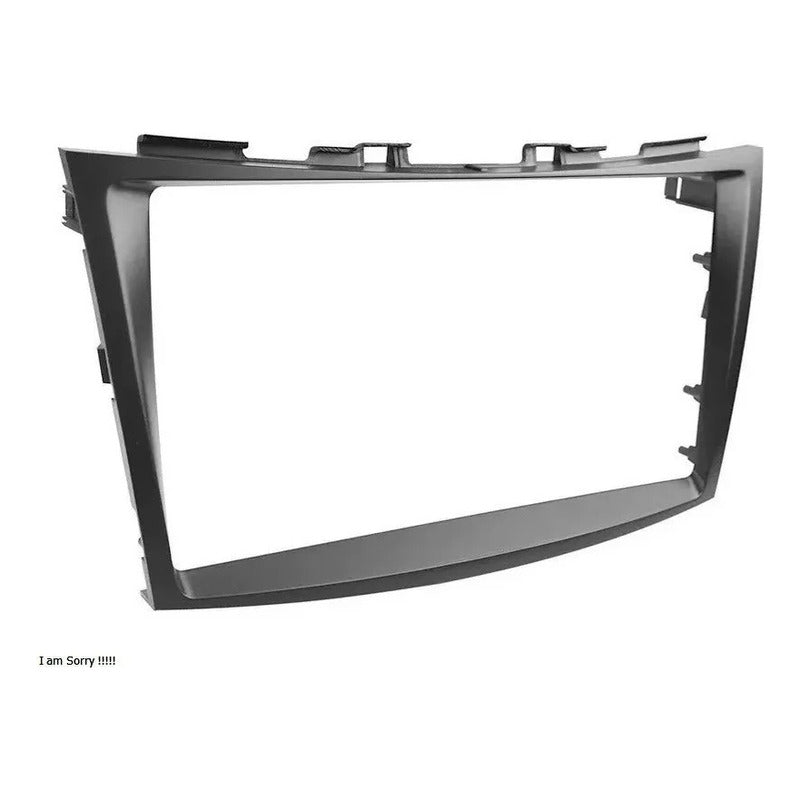 Bisel Adaptador Radio Suzuki Swift 2012/up 9 Pulgadas Negro