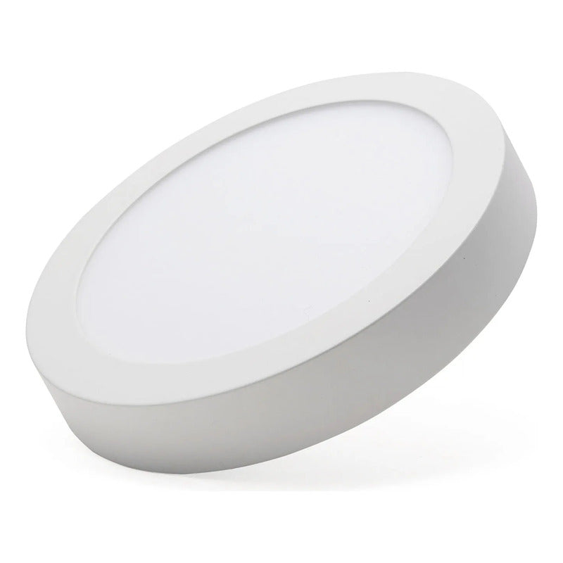 Foco Sobrepuesto Panel Plafon Led 24w Redondo