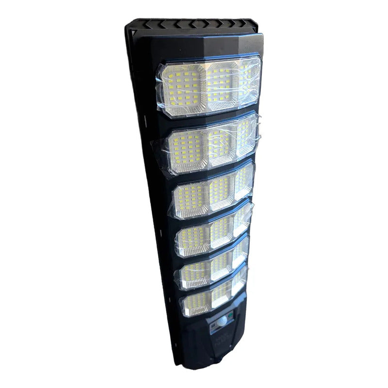 Foco Led 1200w Exterior Con Sensor Movimiento Luz Fria Negro Negro Blanco Frío