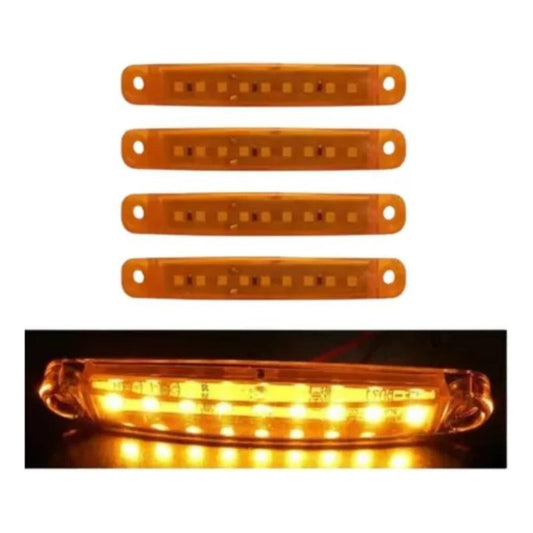 Luces Led 9-30v Laterales 4 Unidades Auto Camión