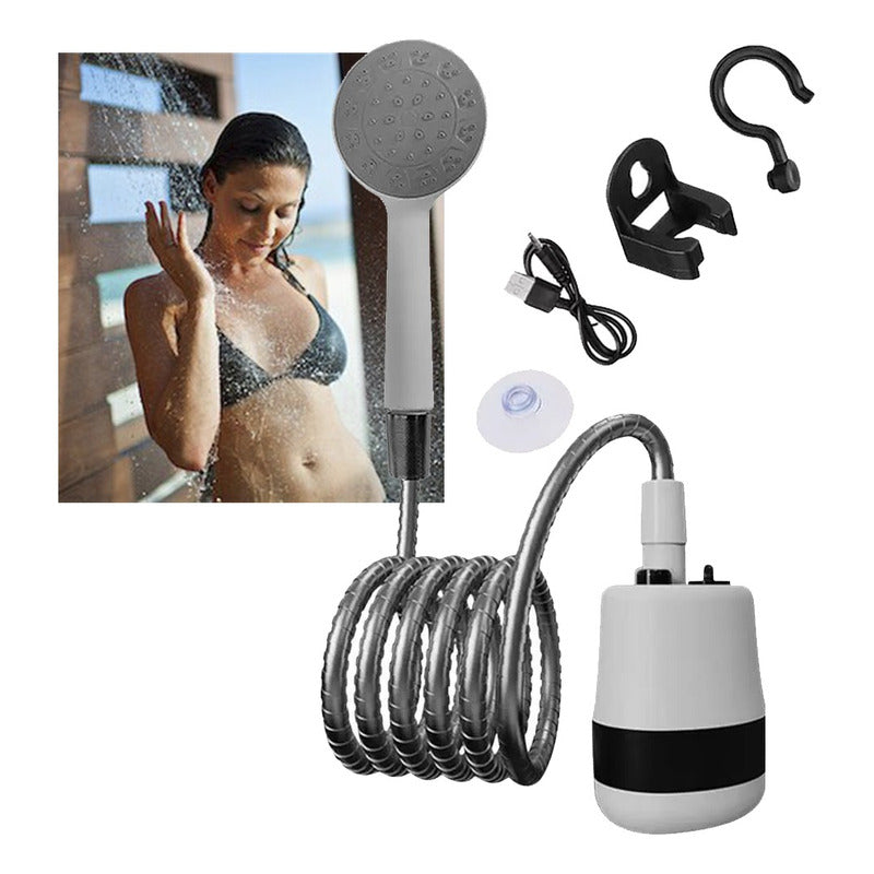 Ducha Portátil Electrica Camping Regadera Portatil Exterior