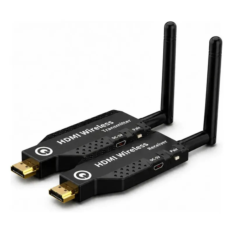 Hdmi Inalámbrico Transmisor Y Receptor 50 Metros Para Tv Pc Notebook Plug & Play