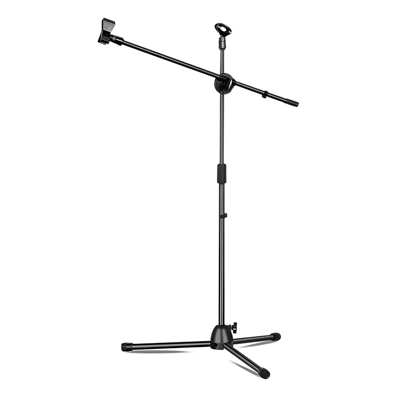 Soporte Para Micrófono Atril Con Boom Profesional Pedestal  Negro