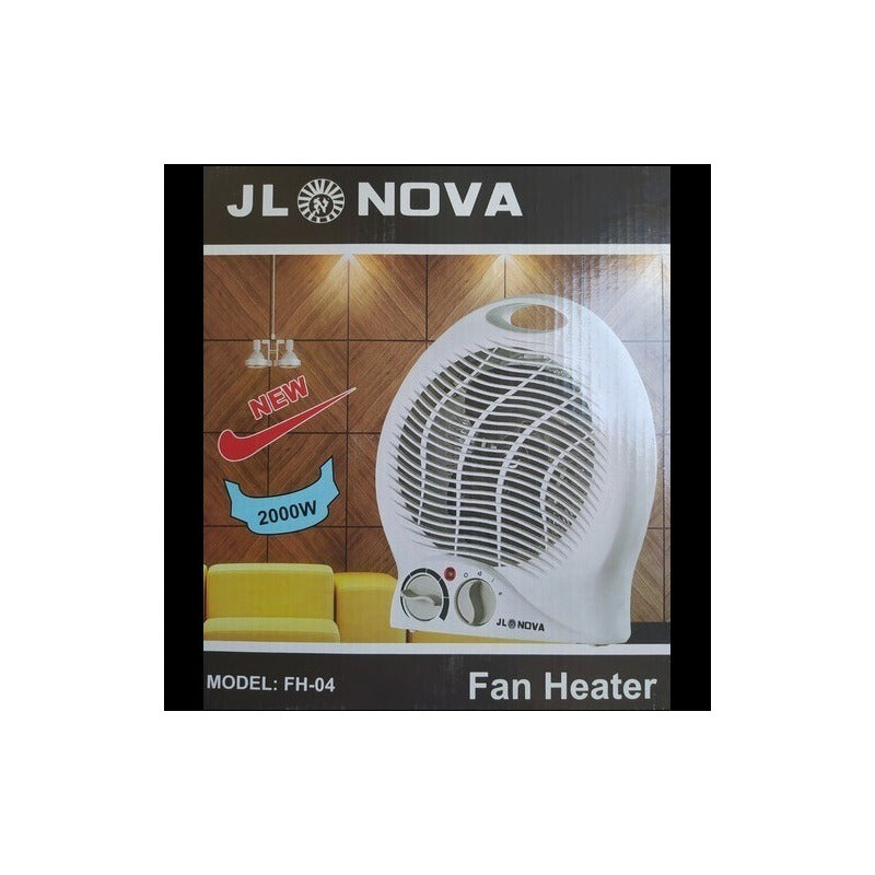 Estufa Eléctrica Calefactor Eléctrico Termoventilador Blanco