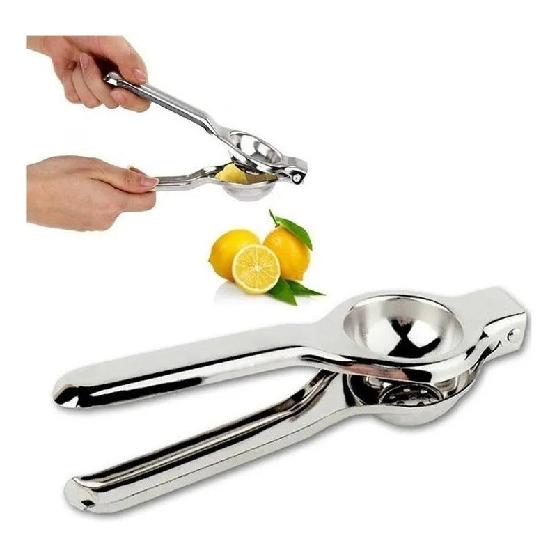 Exprimidor De Limón Manual De Acero Inoxidable Jugo Zumo