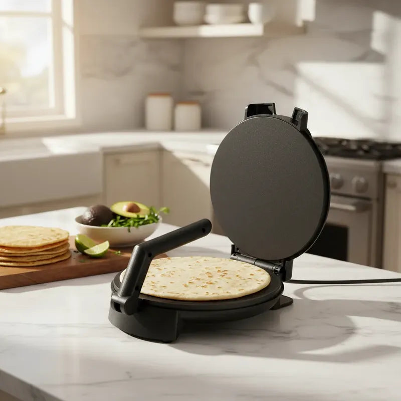 Panquequera Eléctrica Raf R.567 Superficie Antiadheren 1400w Negro