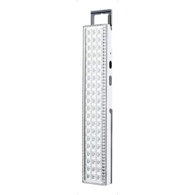 Pack X3 Lámpara De Emergencia Recargable Led Blanco Blanco