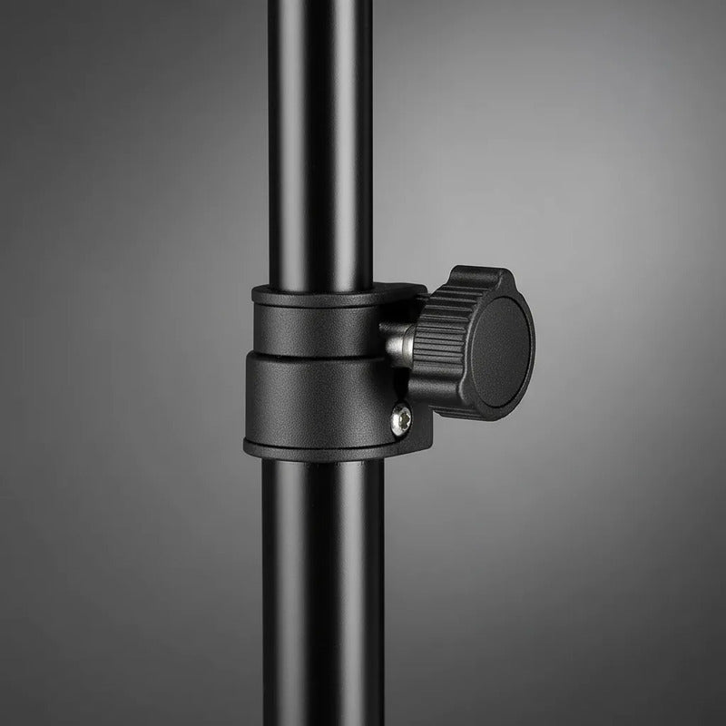 Pie De Flash 2,1 Metros Profesional Soporte Para Aro De Luz Negro
