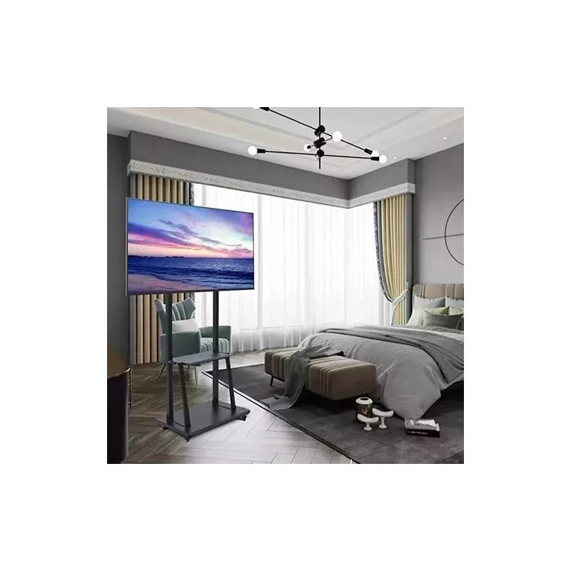 Soporte Tv Base Pedestal Rueda Televisor De 32 A 70 Pulgadas Color 1700