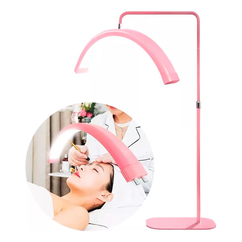 Lampara Led Lashista Manicure Led Media Luna Estetica