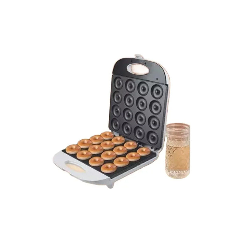 Maquina Para Donas Mini Antiadherente Resposteria Negro