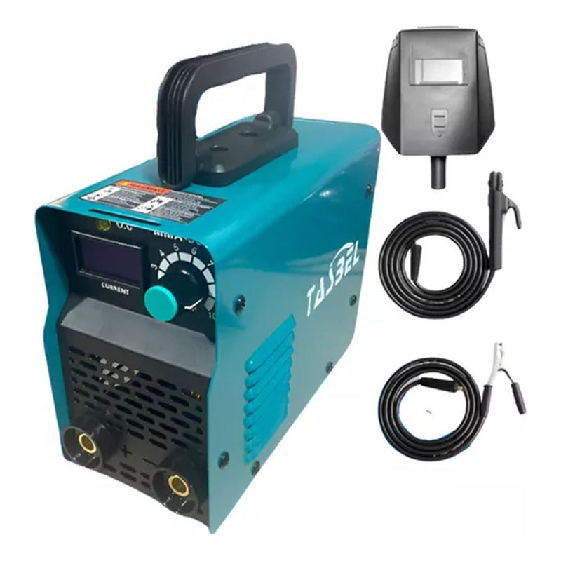 Maquina De Soldar Inverter Arco Soldadora Manual + Mascara Negro