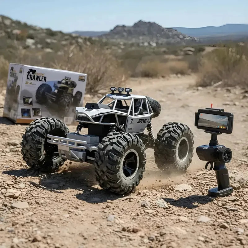 Auto A Control Remoto Rc 4x4+ Lentes Vr Cámara Luces Led App