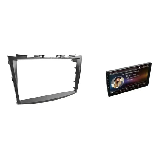 Kit Swift: Bisel Adaptador Radio 9'' Negro + Pantalla Táctil 9'' Gps/radio/wifi/waze