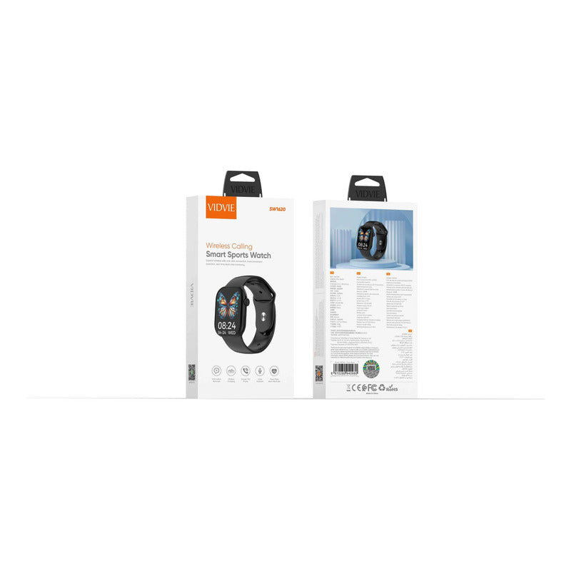 Reloj Inteligente Vidvie Smartwatch Sw1620 Pantalla 2,1 Blanco Milanés Negro