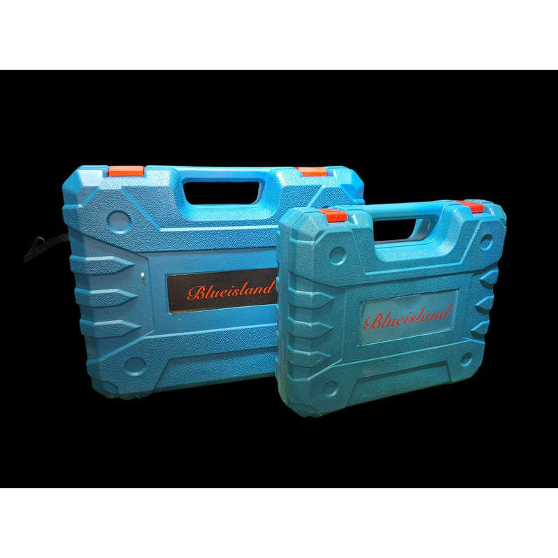 Kit Llave De Impacto Y Taladro Con Brocas Inalambrico