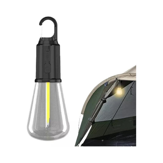Ampolleta Led Recargable Tipo C Para Camping Luz Cálida