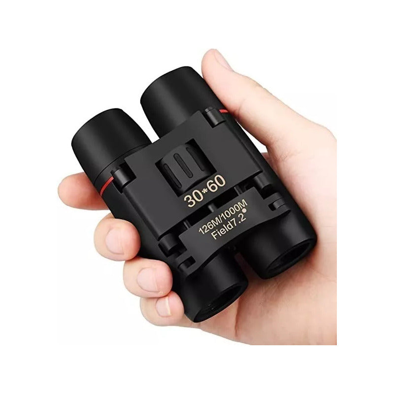 Mini Binoculares Binocular 30x60 Profesionales Prismaticos Negro